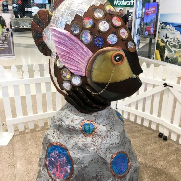 Fish Sculptures for Secret Harbour Shopping Centre