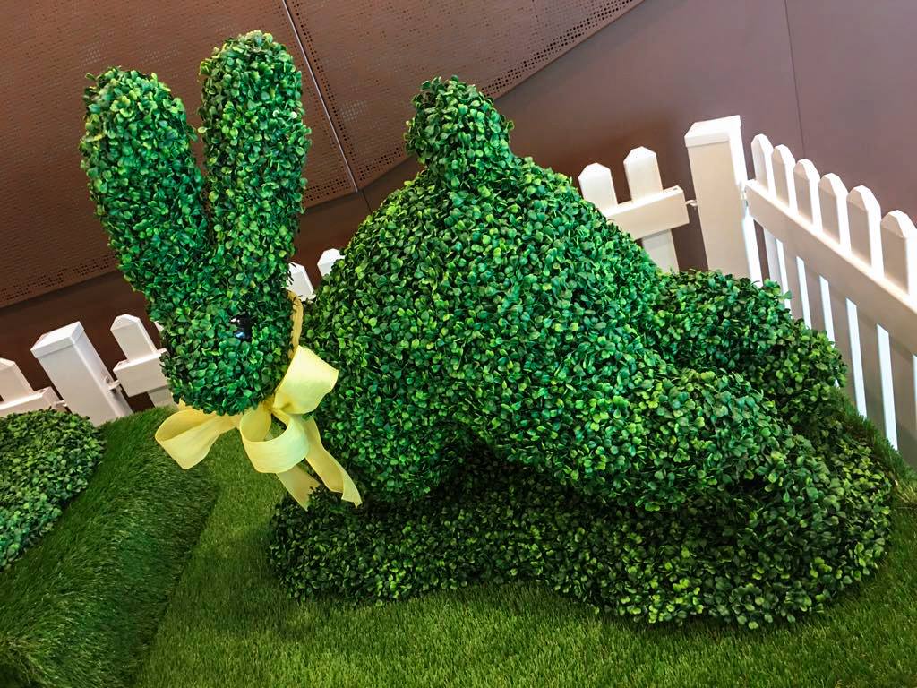 Easter Display - Bunny Topiary