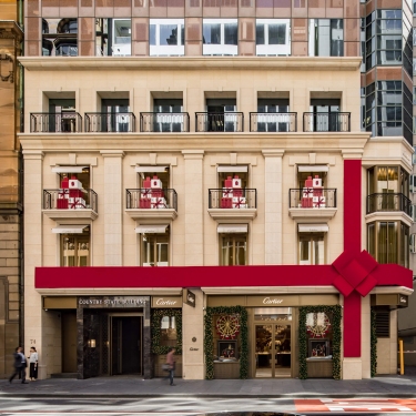 Cartier Sydney Christmas Displays