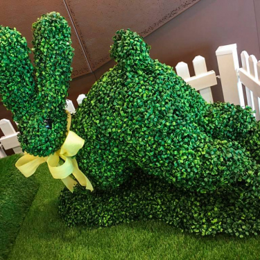 Easter Display - Bunny Topiary