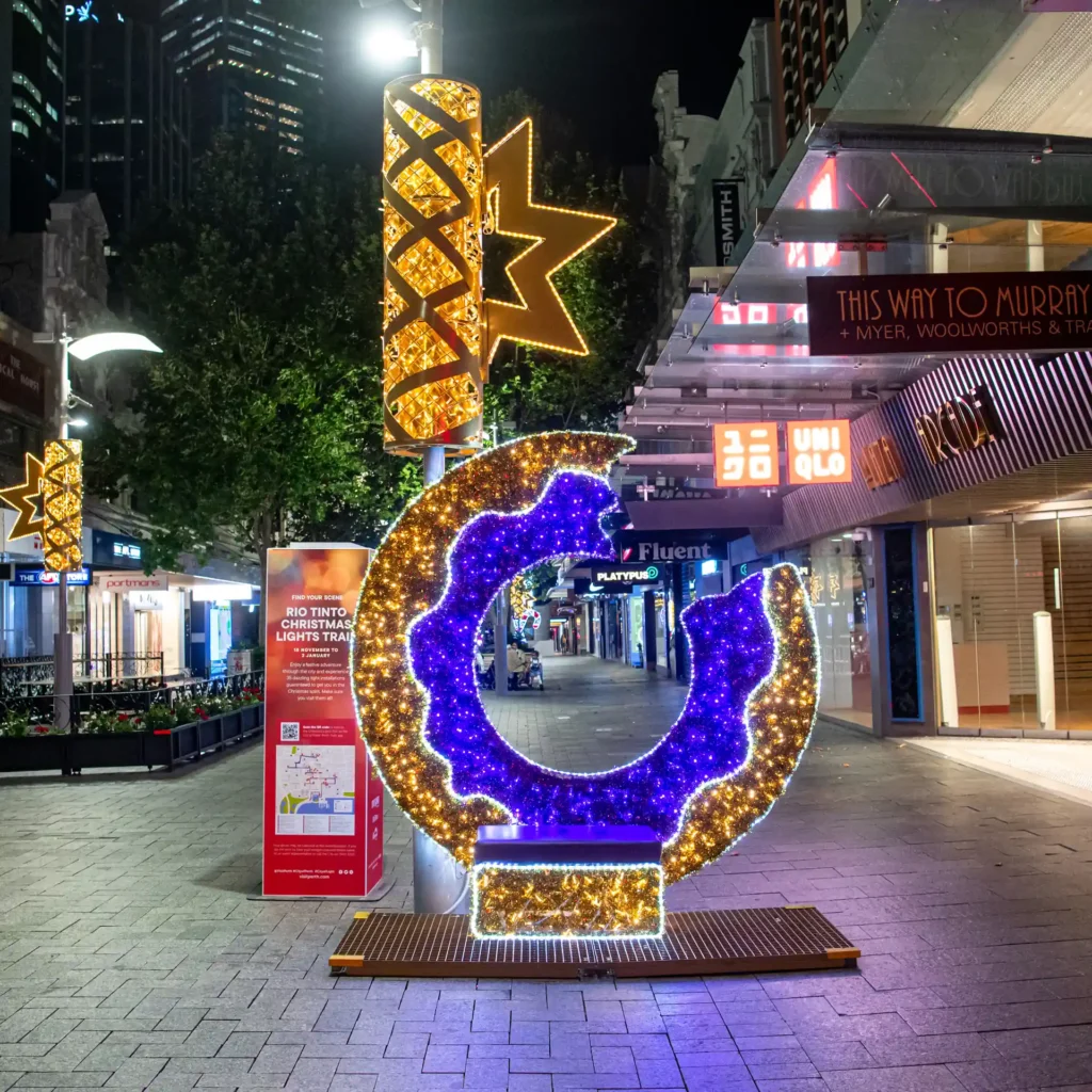 City of Perth - Light Trail - Christmas treats