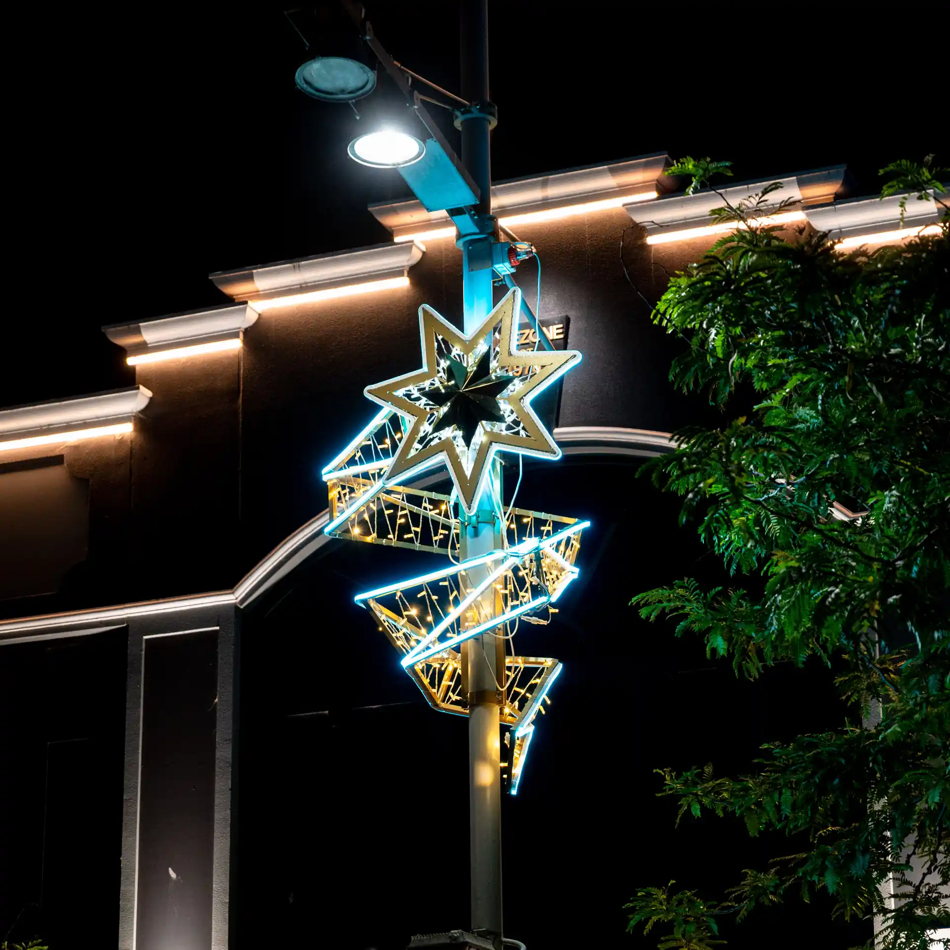 City of Perth - Light pole decorations