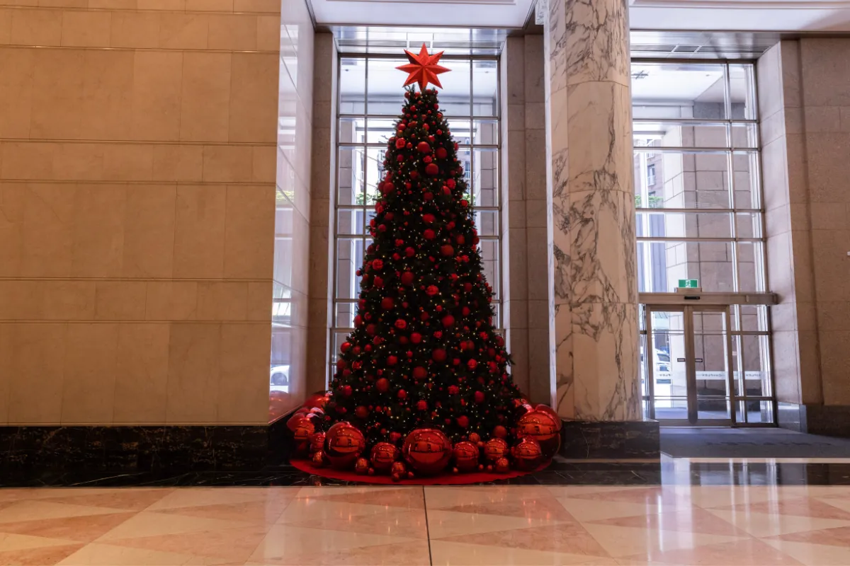 Chifley Towers - Christmas tree