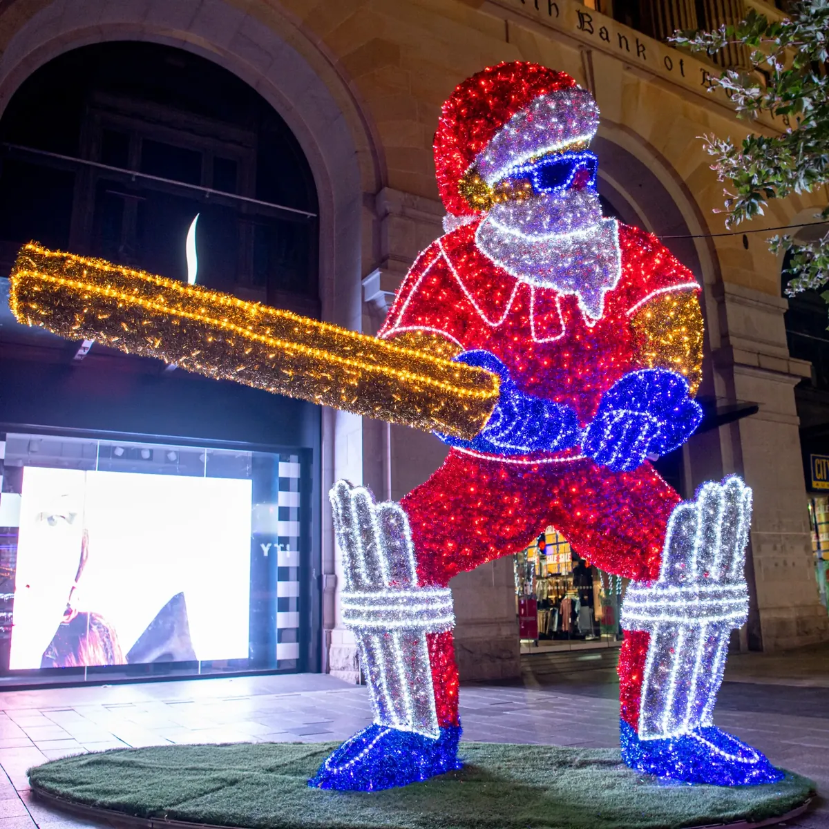 City of Perth - Light Trail - Santa
