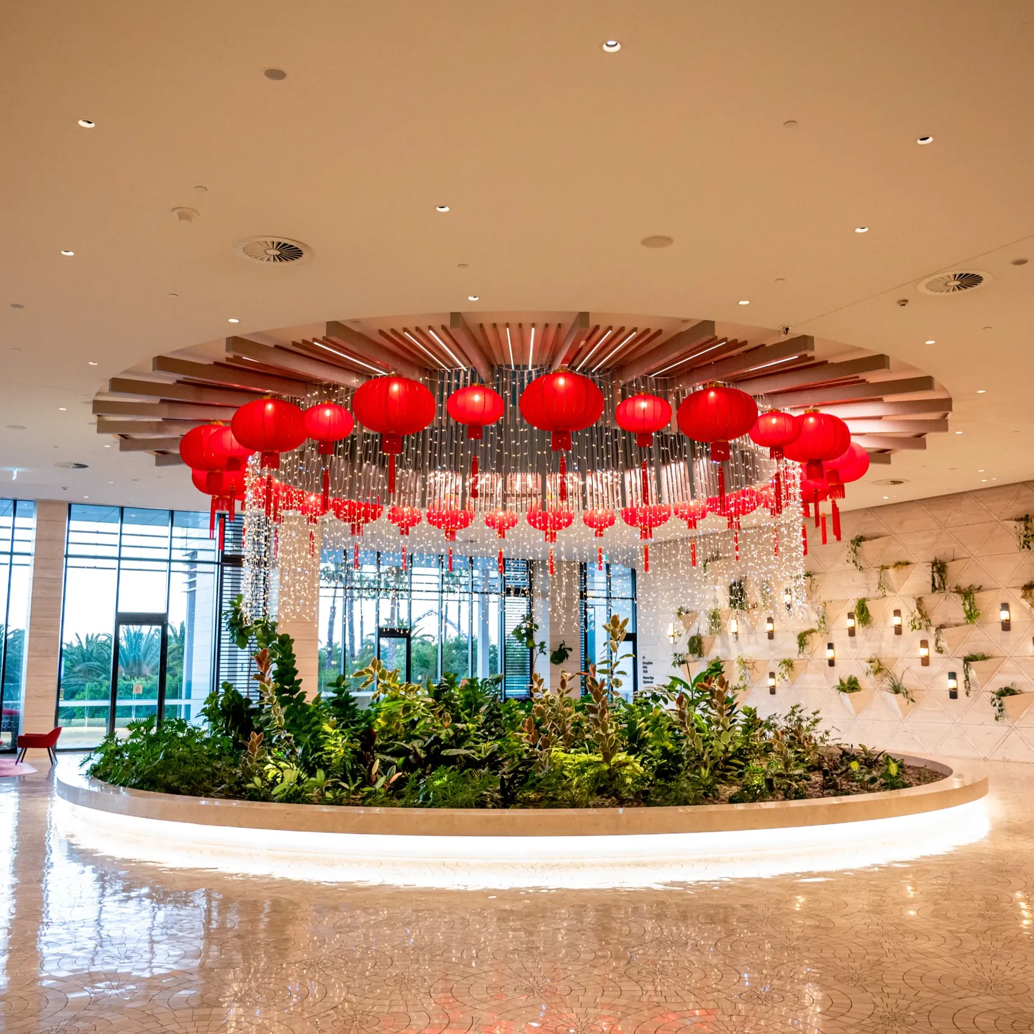 Crown Resorts Perth - LNY display